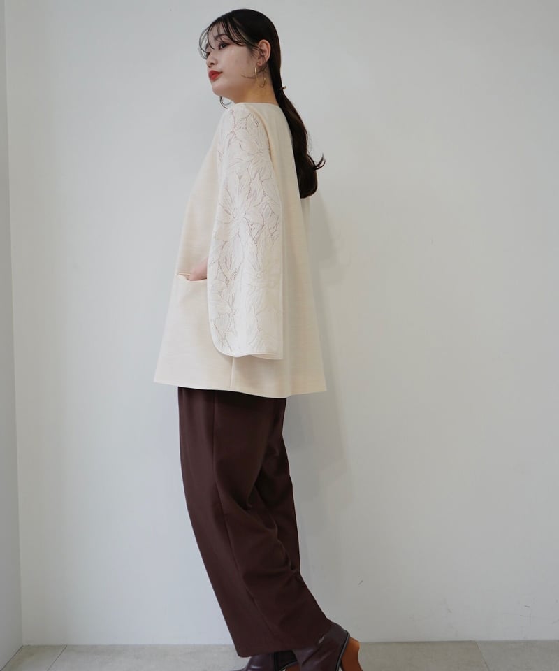 acka lace sleeve jacket