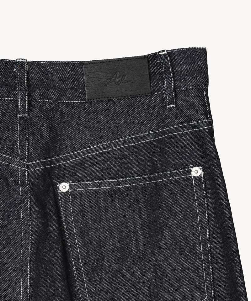 center line denim pants | Acka.｜ エーシーケーエー｜公式オンラ