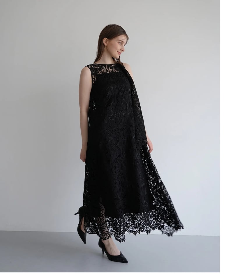 chemical lace one-piece | Acka.｜ エーシーケーエー｜公式オンラ