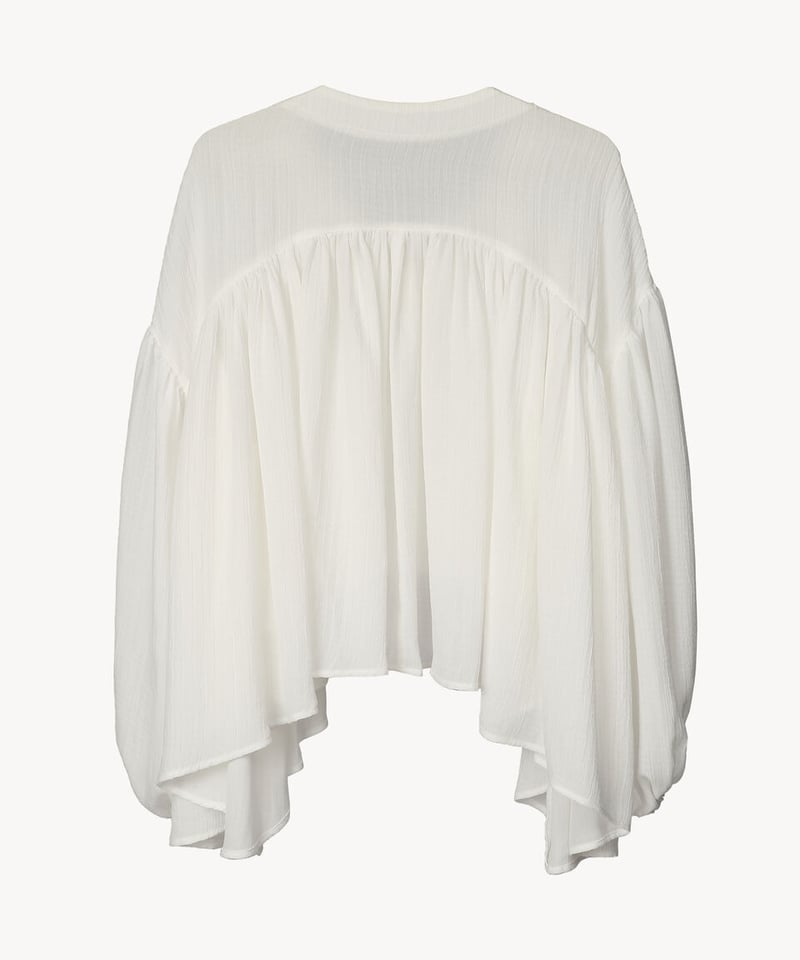 cotton shirring blouse | Acka.｜ エーシーケーエー｜公式オンライ...