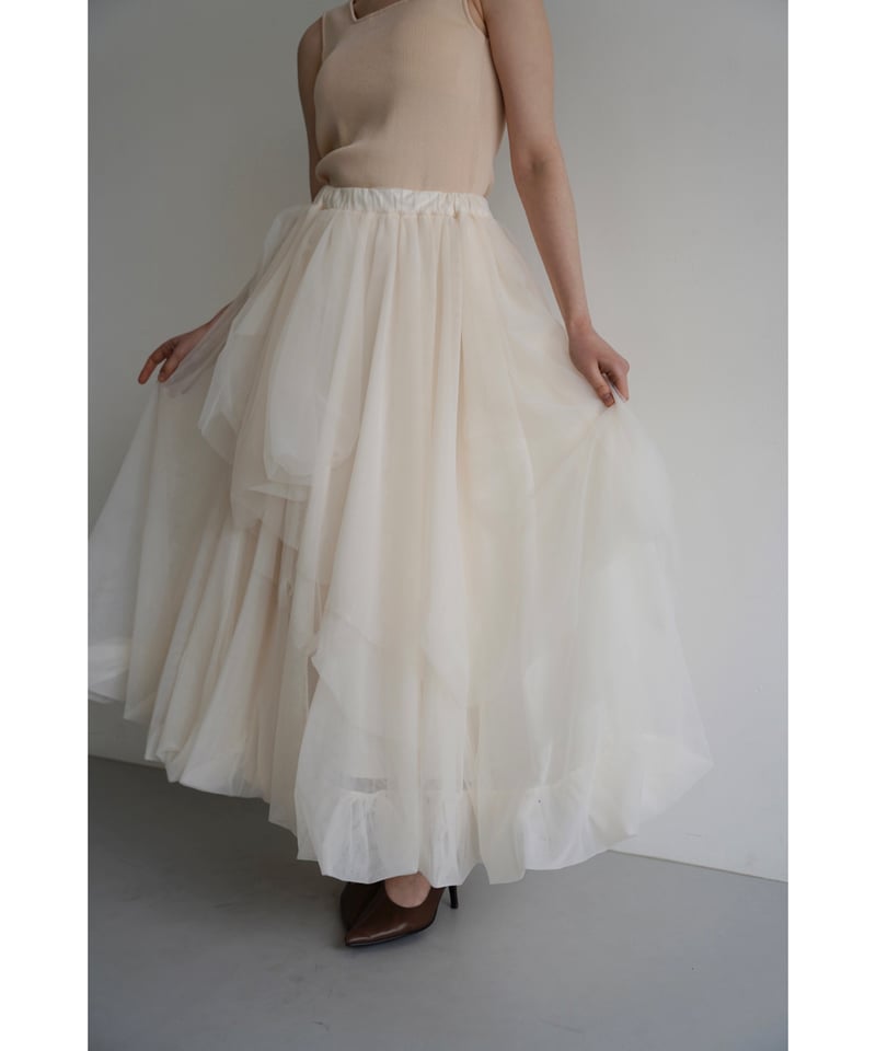 tiered tulle skirt | Acka.| エーシーケーエー|公式 tiered tulle skirt | Acka.| エーシーケーエー|公式