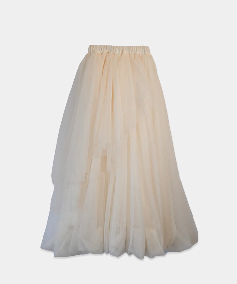 tiered tulle skirt | Acka.｜ エーシーケーエー｜公式オンラインストア