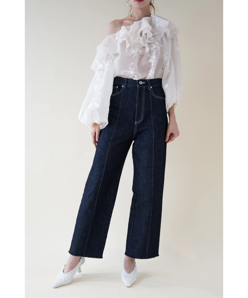 acka サイズ2 Acka. center line denim pants size2