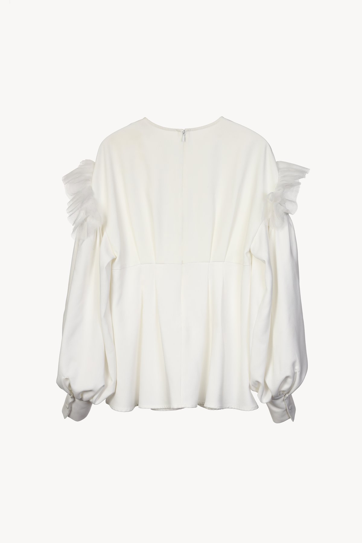 tulle off shoulder blouse | Acka.| エーシーケーエー|公式オ tulle off shoulder blouse | Acka.| エーシーケーエー|公式オ