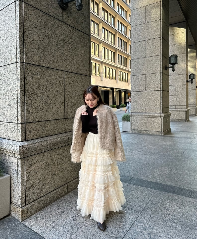 tulle long skirt | Acka.| エーシーケーエー|公式オンライン tulle long skirt | Acka.| エーシーケーエー|公式オンライン
