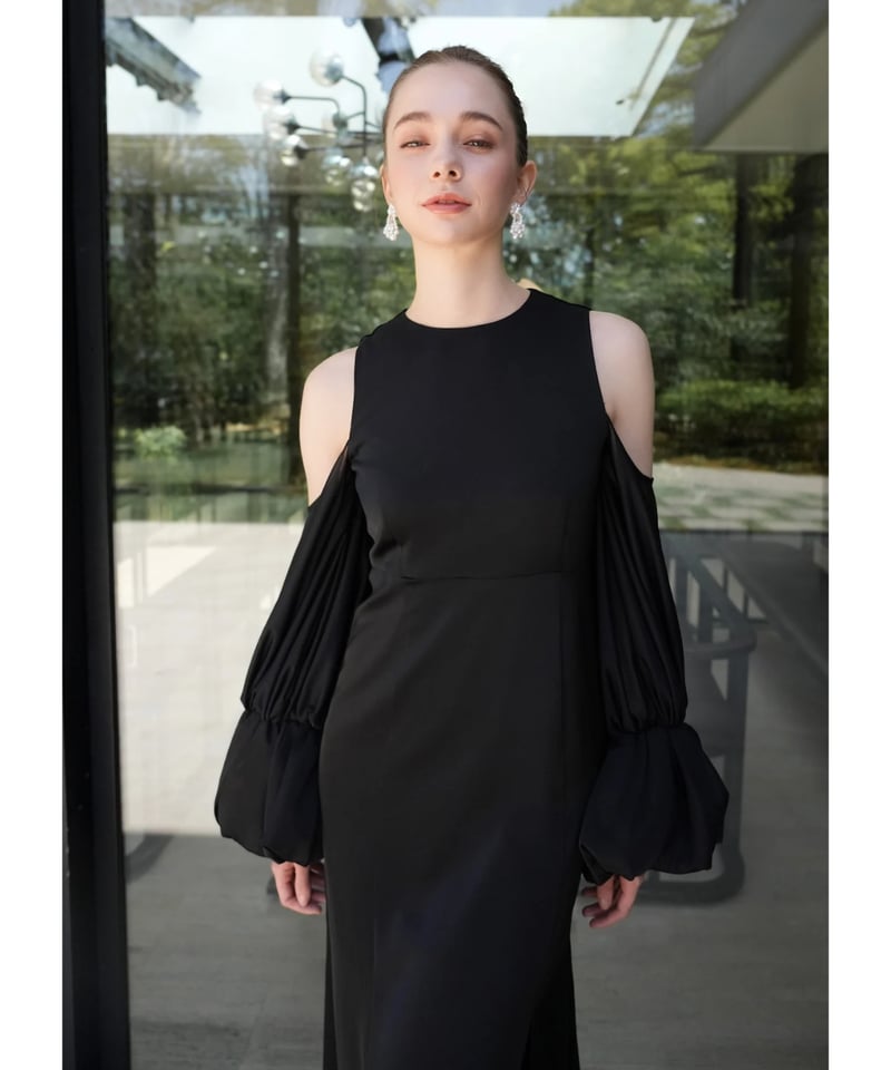 sheer melt sleeve dress | Acka.| エーシーケーエー|公式オン sheer melt sleeve dress | Acka.| エーシーケーエー|公式オン