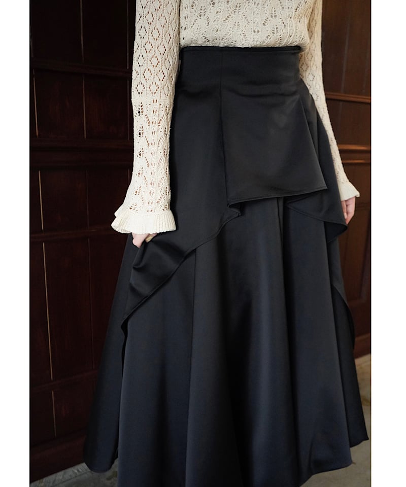 balloon satin skirt | Acka.| エーシーケーエー|公式 balloon satin skirt | Acka.| エーシーケーエー|公式