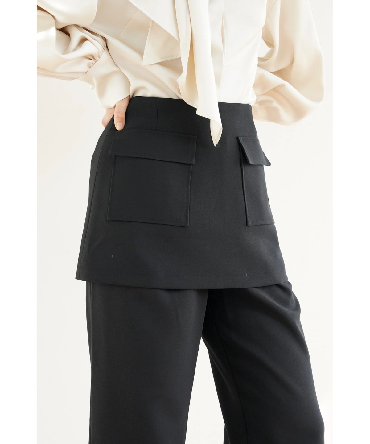 skirt layered pants | Acka.| エーシーケーエー|公式 skirt layered pants | Acka.| エーシーケーエー|公式