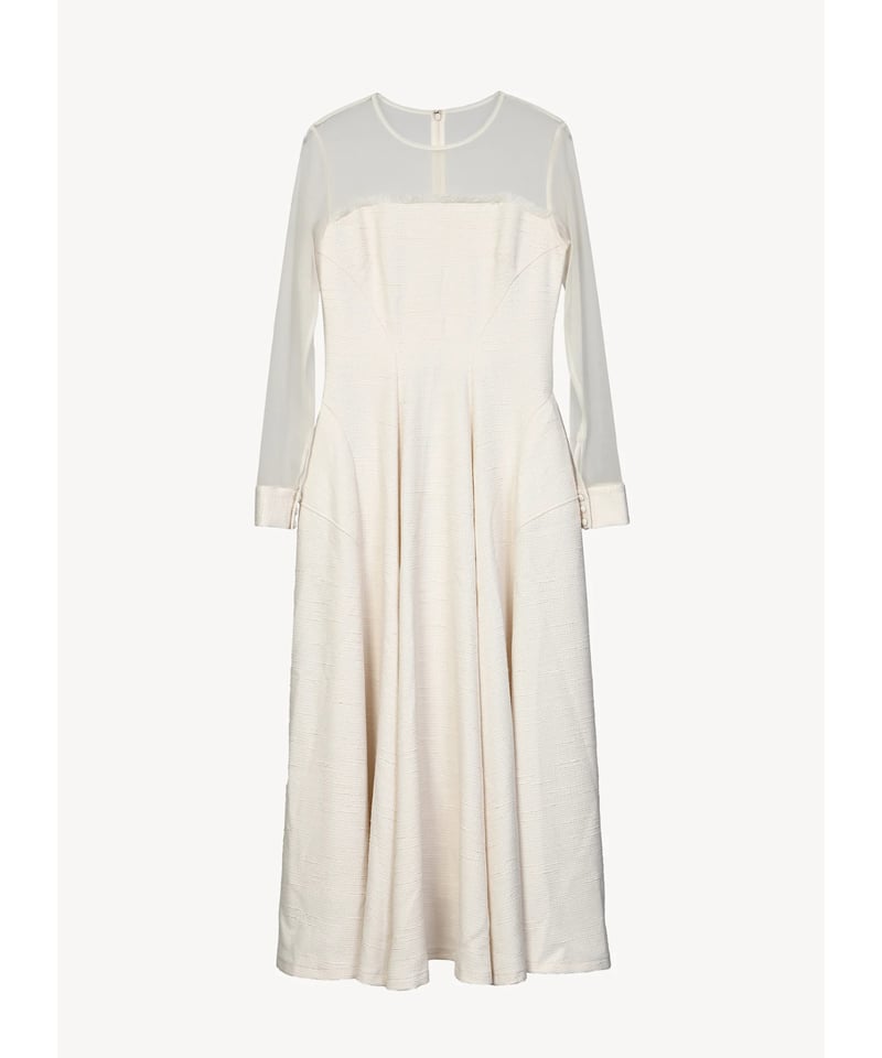 Acka docking tweed cocoon one-piece