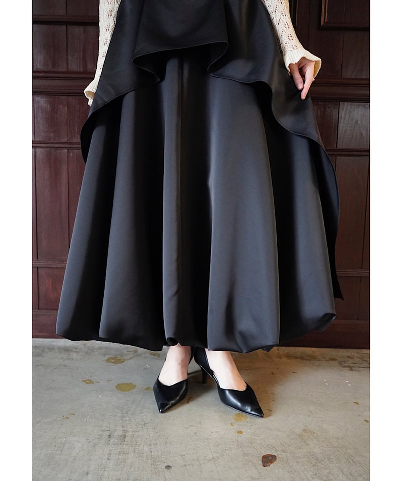 balloon satin skirt | Acka.| エーシーケーエー|公式 balloon satin skirt | Acka.| エーシーケーエー|公式