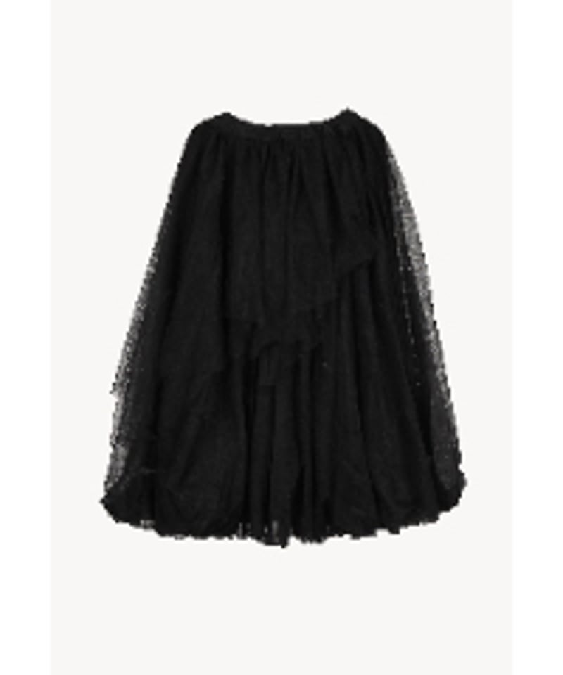 acka. tiered tulle skirt