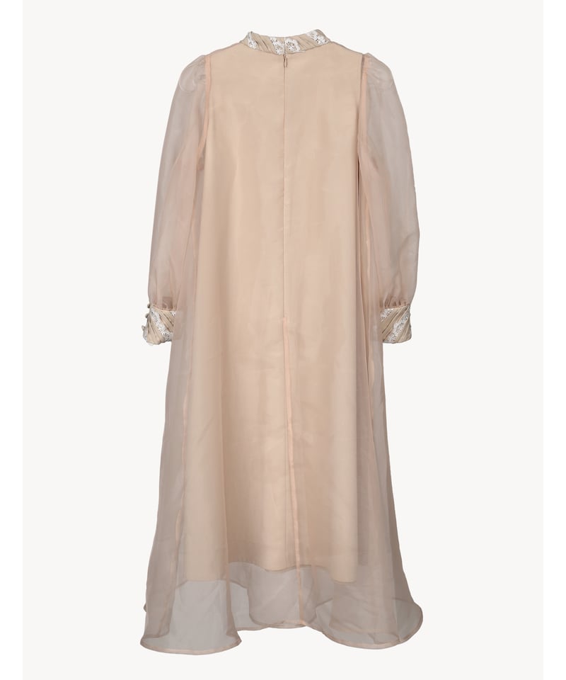 sheer over one-piece（light beige） | 【Acka.】エーシー...