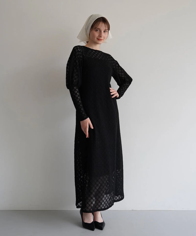 Acka original lace one-piece (black) Acka original lace one-piece