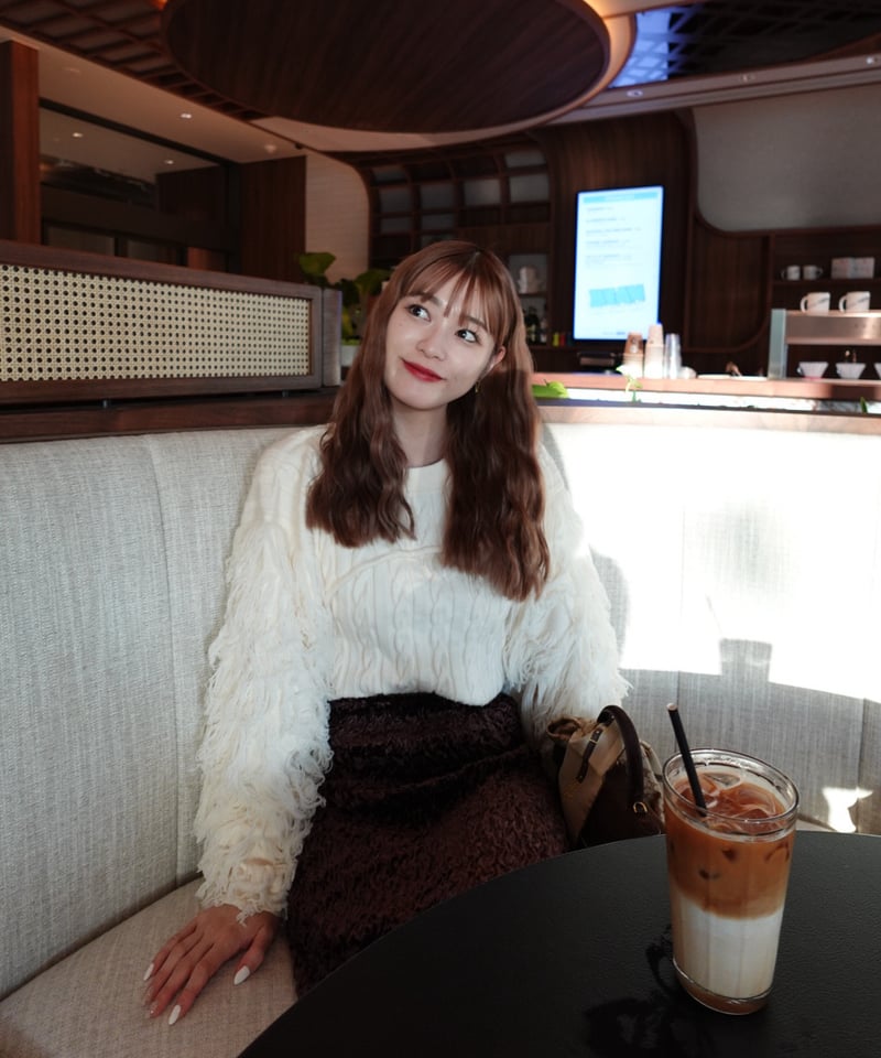 Acka fringe short knit