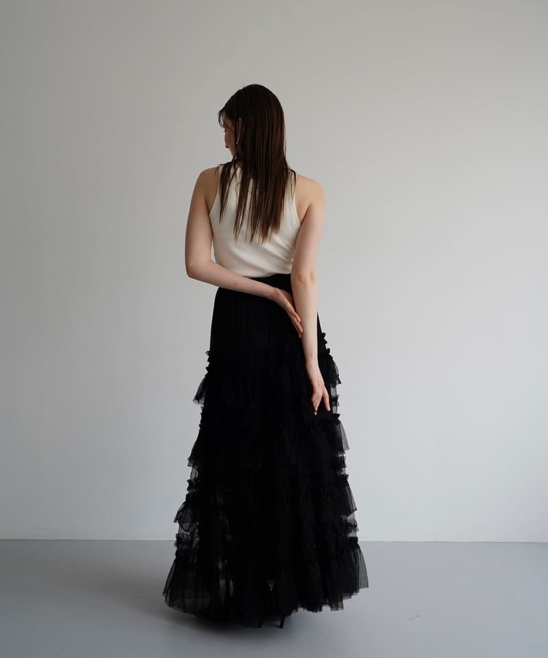 tulle long skirt（black） | 【Acka.】エーシーケーエー｜公式オンラ...