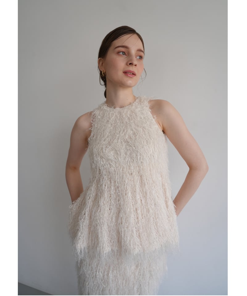 fringe american sleeve tops | Acka.｜ エーシーケーエー｜公