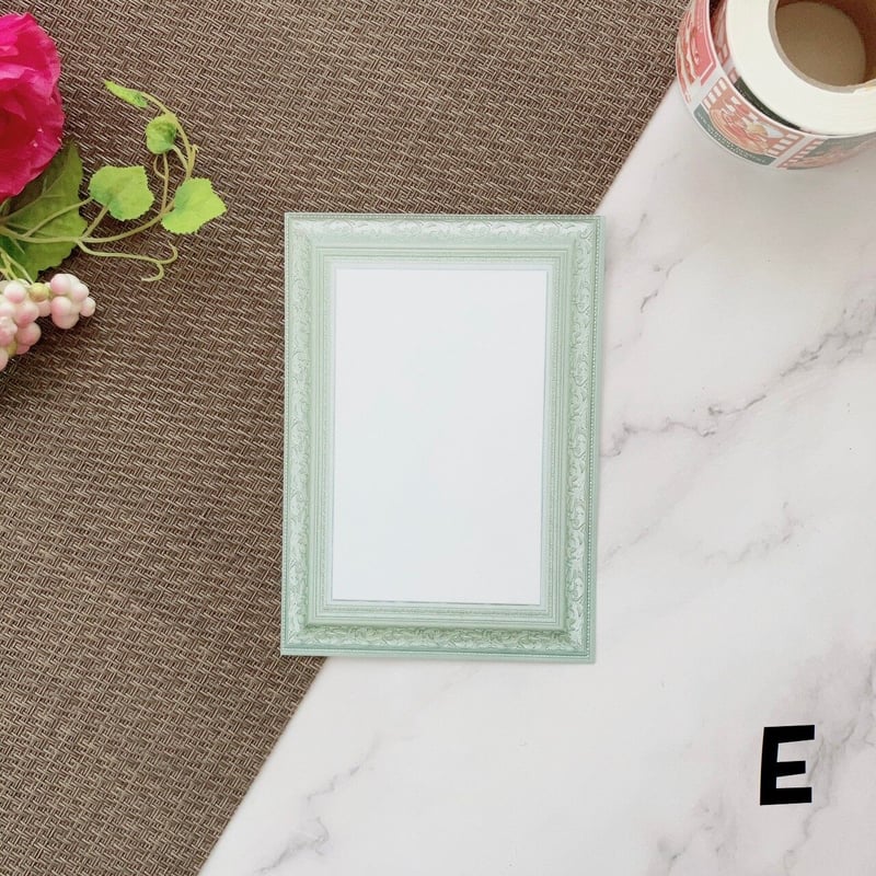 A6サイズ】ライトカラーヴィンテージ調 額縁メモ | ハル×文具女子の