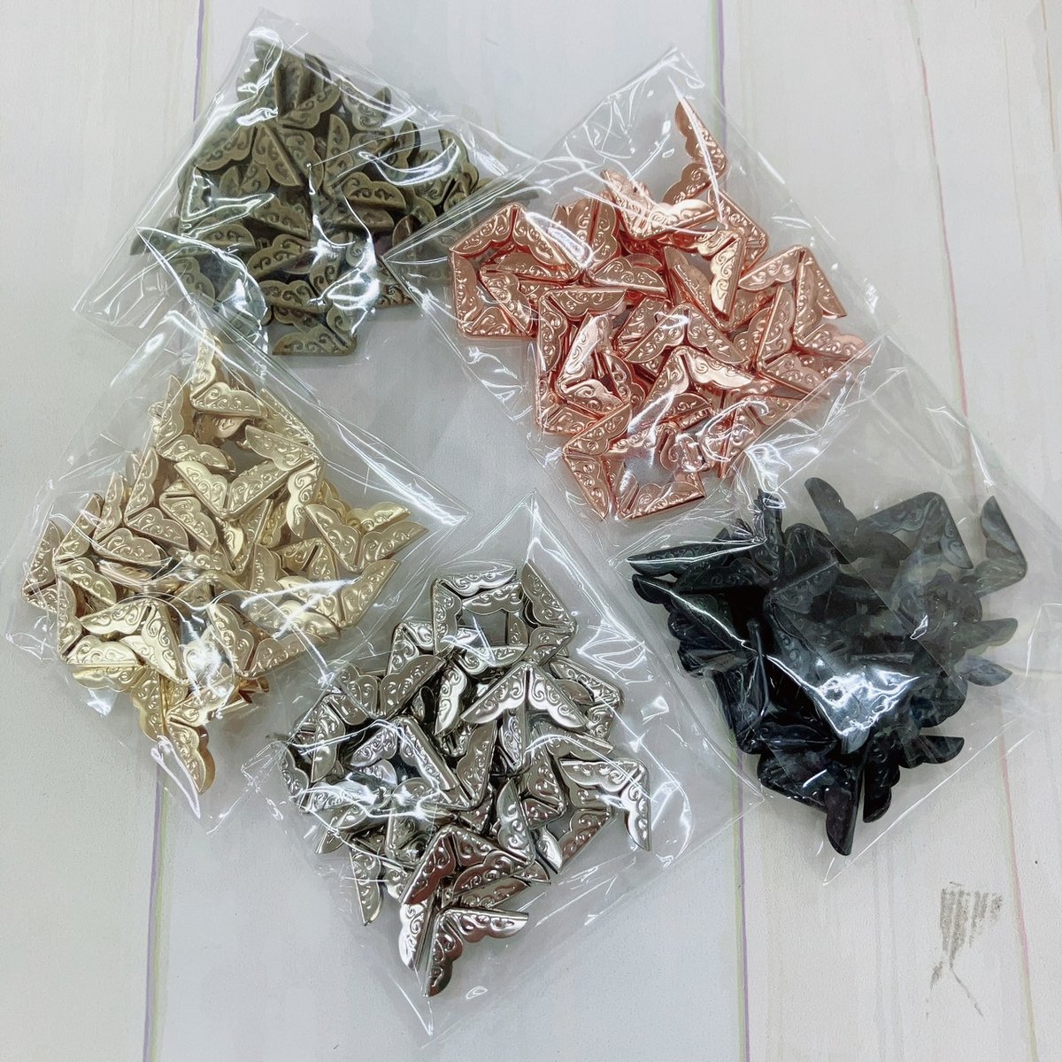 カラバリコーナー金具 (小) | ハル×文具女子の文具専門店