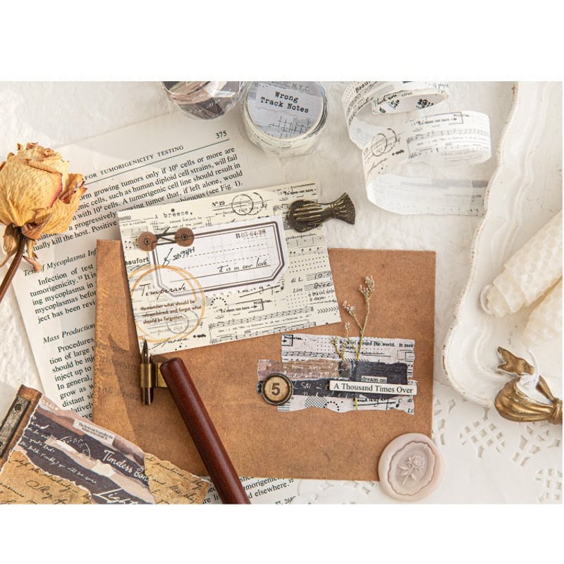 英字マスキングテープ 0708-7 | ハル×文具女子の文具専門店