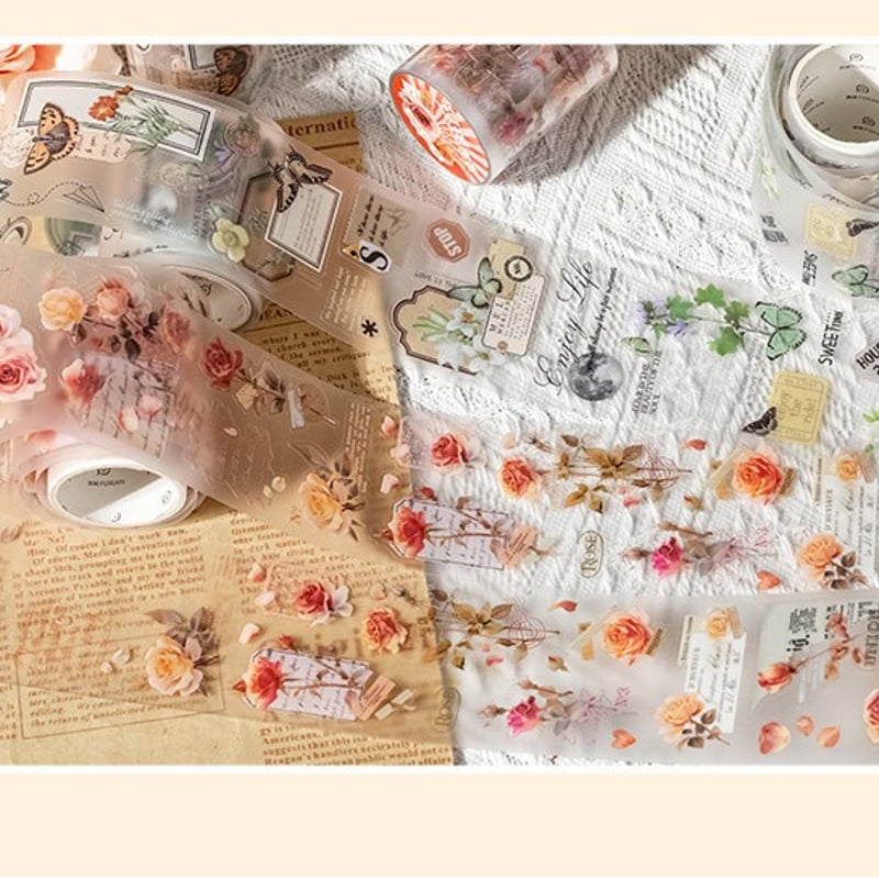 コラージュロールシール 1005-6 | ハル×文具女子の文具専門店