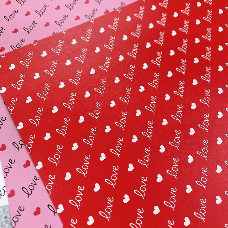デザペ】プチLOVEデザインペーパー | ハル×文具女子の文具専門店