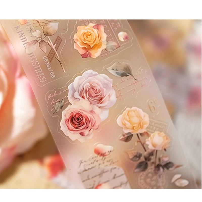 コラージュロールシール 1005-6 | ハル×文具女子の文具専門店