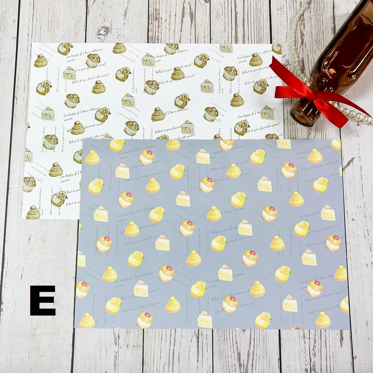 CHICHIPI様♡スイーツ柄メモ♡大量❣️まとめ売り メモ デザイン