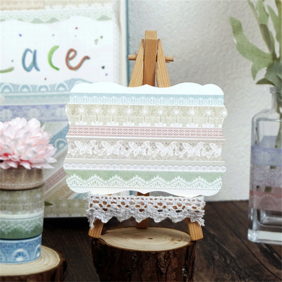 海外マスキングテープ巻売り レース彩・大 装飾マスキングテープ 海外マスキングテープ巻売り レース彩・大 装飾マスキングテープ