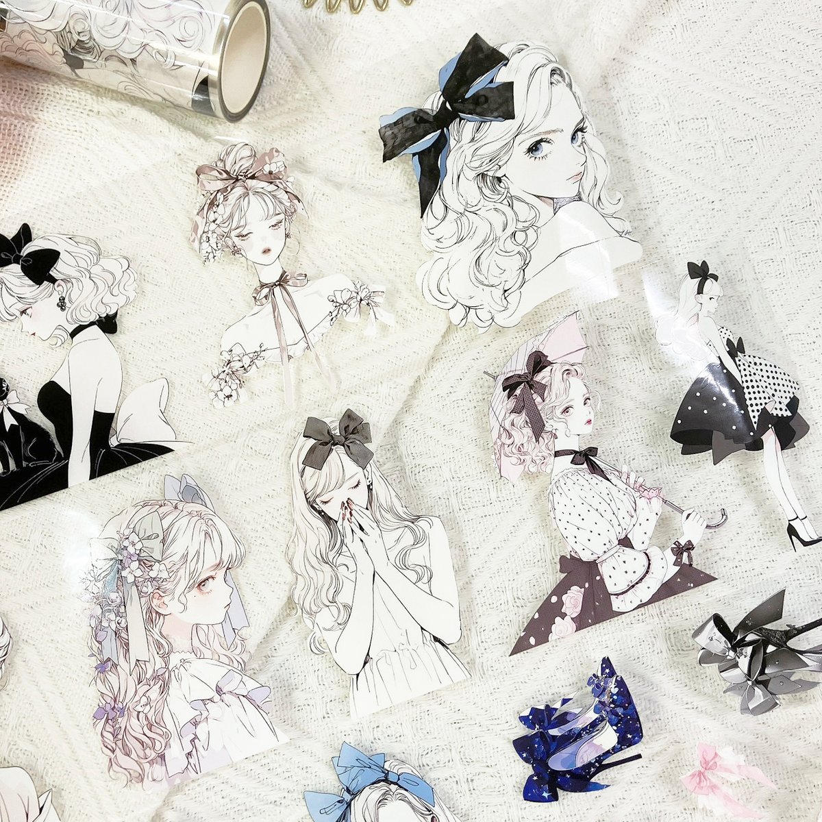 て*ら様 【未使用品】国内作家様 PETテープ まとめ売り　ハル×文具女子さんt て*ら様 【未使用品】国内作家様 PETテープ まとめ売り ハル×文具女子