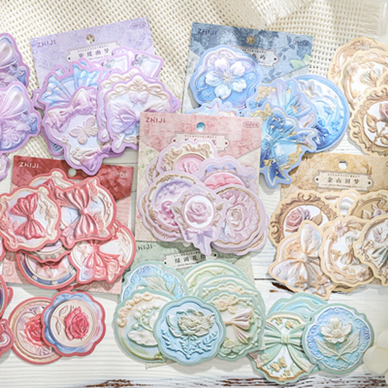 エンボスぷっくり紙シール 0622-4 | ハル×文具女子の文具専門店