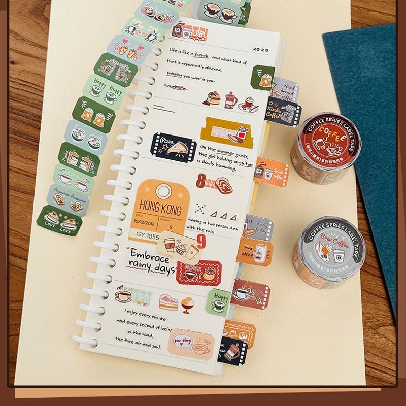 ミシン目入りチケットロールシール 0720-3 | ハル×文具女子の文具専門店