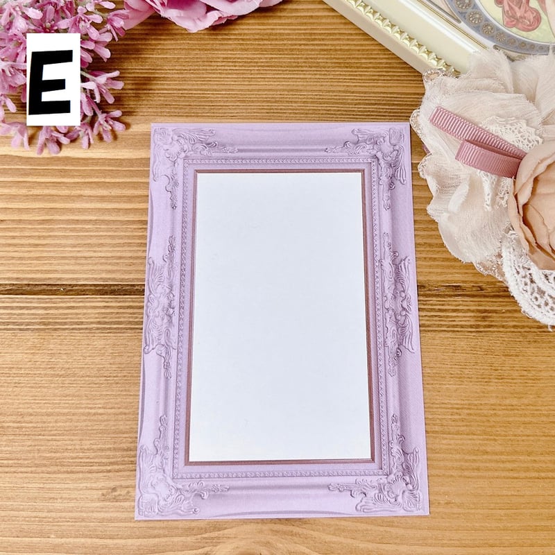 A6サイズ】ロココ調 額縁メモ | ハル×文具女子の文具専門店