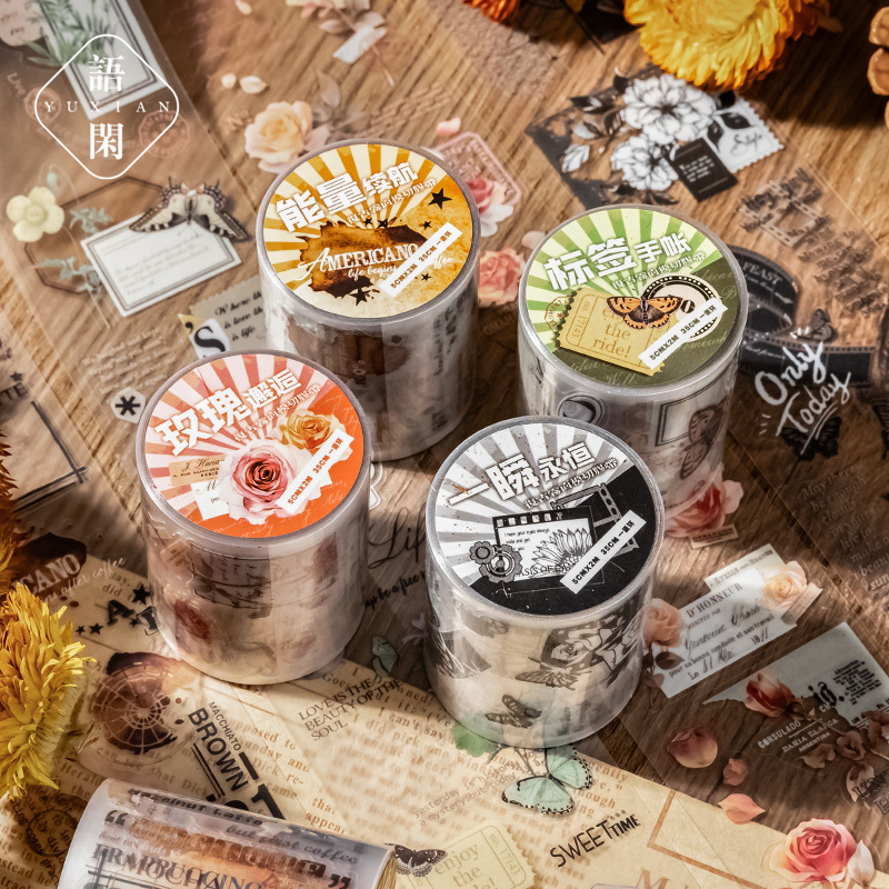 コラージュロールシール 1005-6 | ハル×文具女子の文具専門店