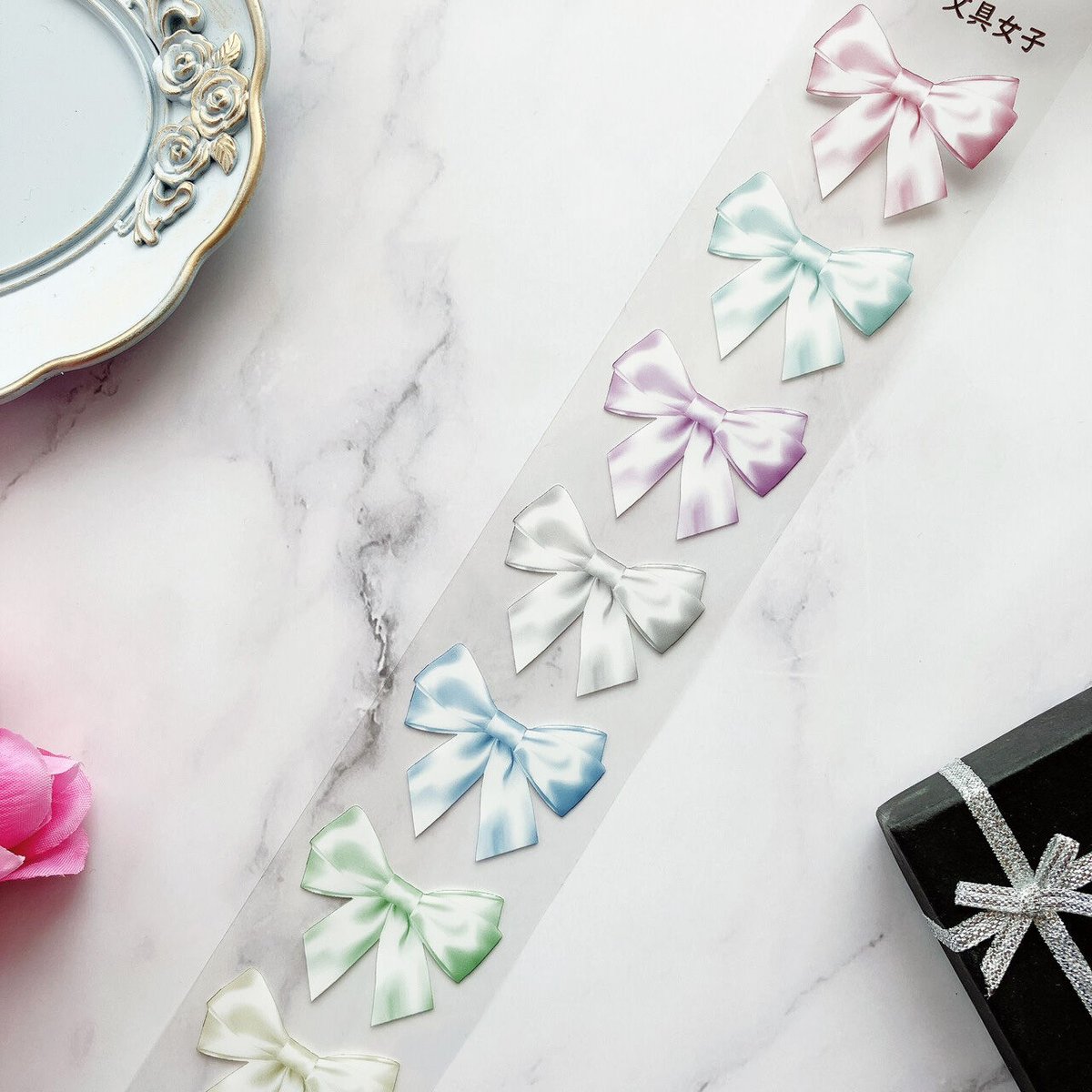 リボンPETテープ ハル×文具女子オリジナル フィルムテープ | ハル×文具