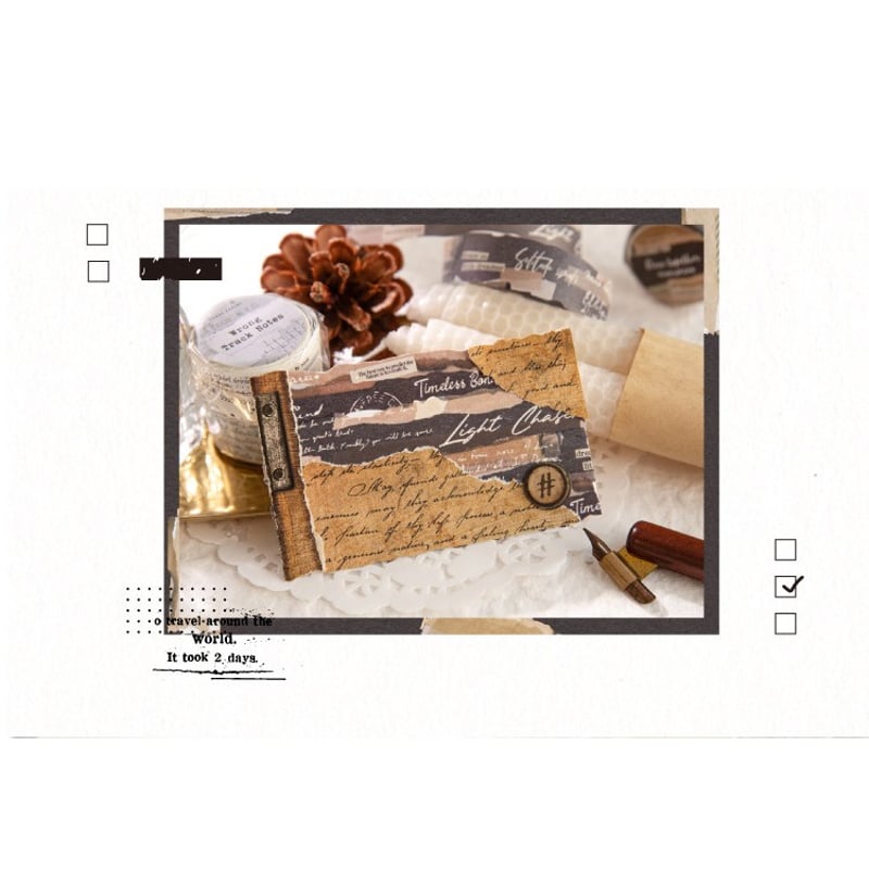 英字マスキングテープ 0708-7 | ハル×文具女子の文具専門店