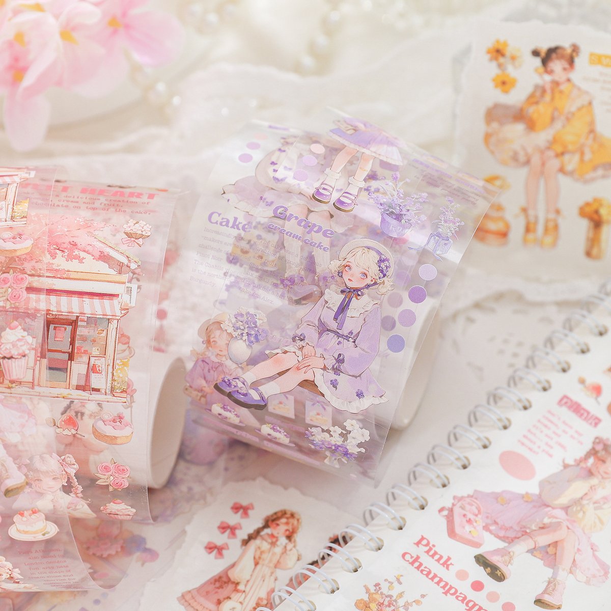 ハニーガールPETテープ