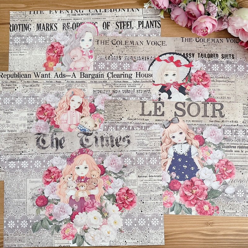 ハミルドールデザインペーパー ヴィンテージニュースペーパー | ハル