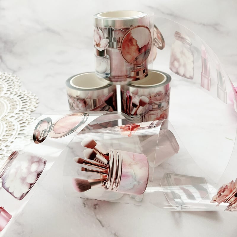 コスメPETテープ ハル×文具女子オリジナル フィルムテープ