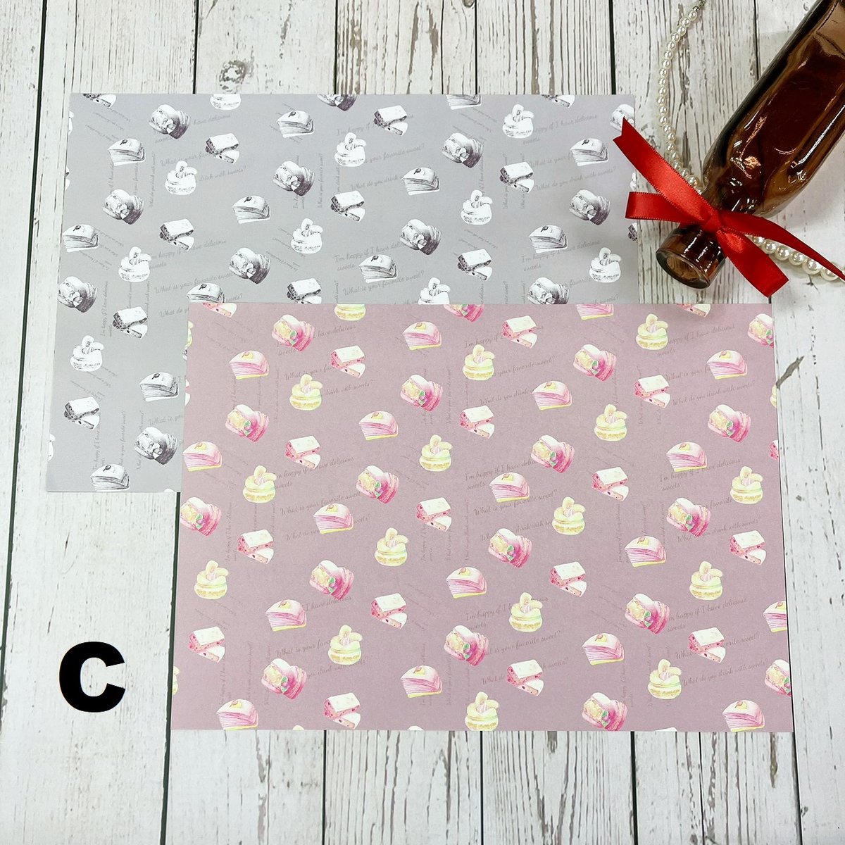 CHICHIPI様♡スイーツ柄メモ♡大量❣️まとめ売り メモ デザイン