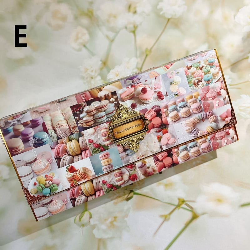 フォトデザインペーパー使用クラッチ蛇腹ファイル | ハル×文具女子の