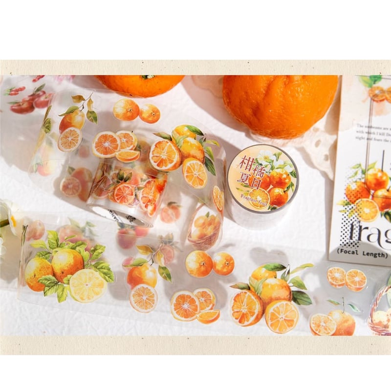 フルーツロールシール 1019-3 | ハル×文具女子の文具専門店