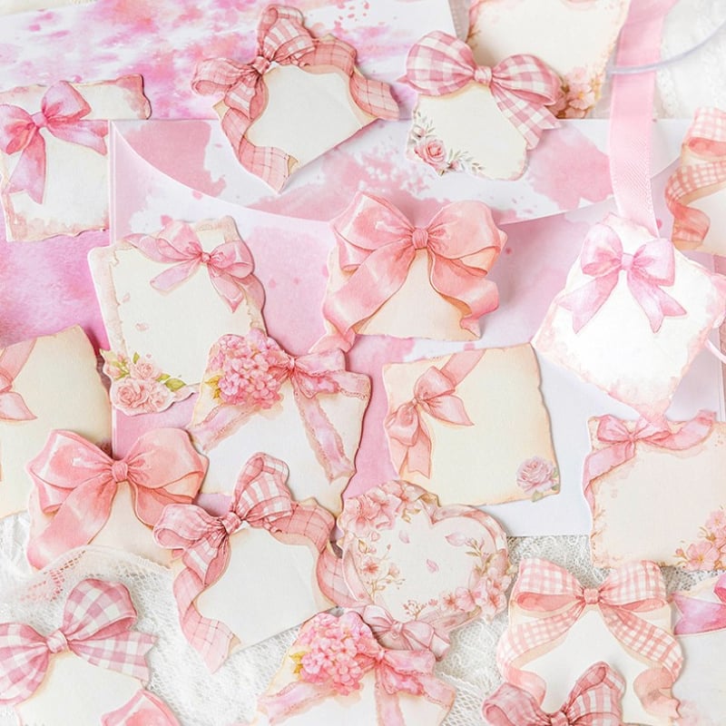 リボンフレームシール 0624-5 | ハル×文具女子の文具専門店