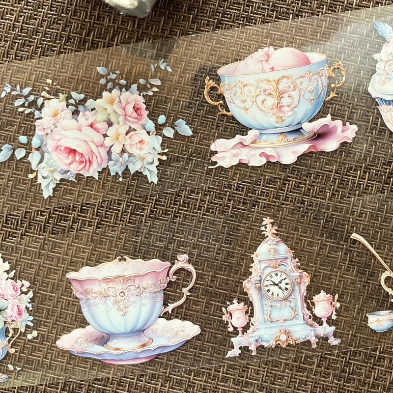 ティータイムPETテープ ハル×文具女子オリジナル フィルムテープ