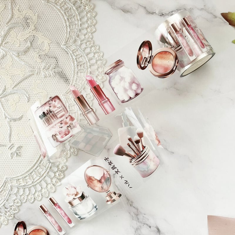 コスメPETテープ ハル×文具女子オリジナル フィルムテープ | ハル×文具