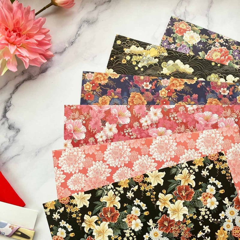 上質紙】和柄 デザインペーパー | ハル×文具女子の文具専門店