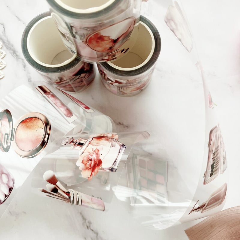 コスメPETテープ ハル×文具女子オリジナル フィルムテープ | ハル×文具