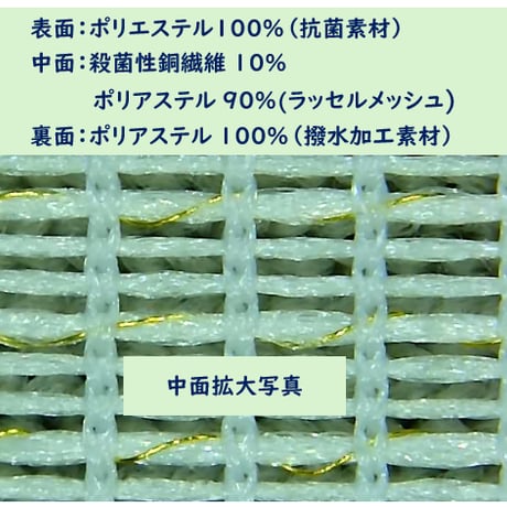銅繊維ランチクロス（無地）