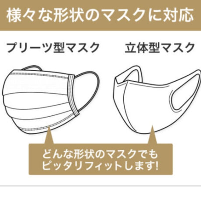 インナーマスク♡シェリーメイ 1枚：今治タオル銅繊維インナーマスク | Cufiber(銅繊維shop)