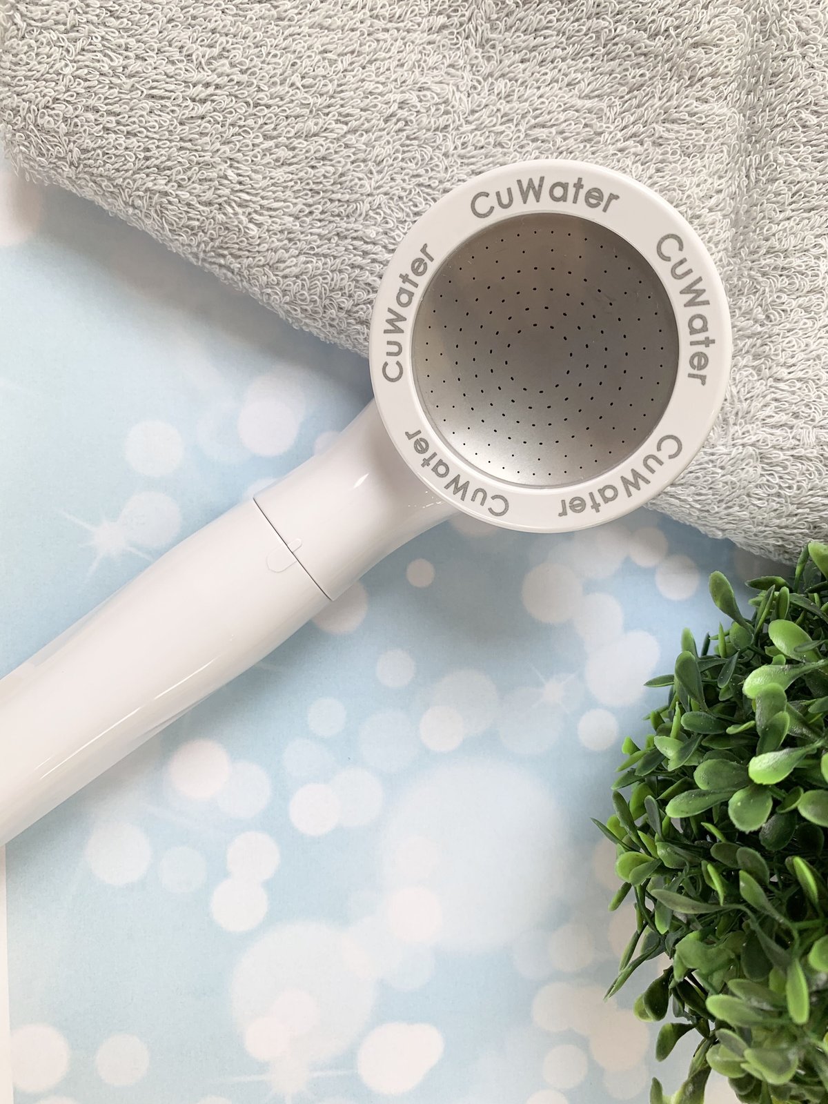 WATERCOURT シャワーヘッド（カートリッジ付） Cu-waterシャワーヘッド（銅カートリッジ2本付き） | Cufiber(銅繊維shop)