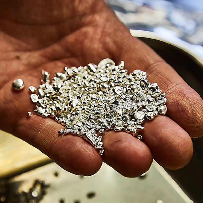 GORBE イタリア製シルバーチャーム（ラダー/舵） | GORBE